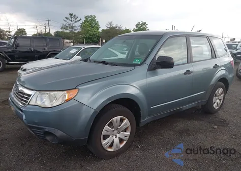 2010 Subaru Forester 2.5X from USA, damaged, VIN JF2SH6AC9AH761417